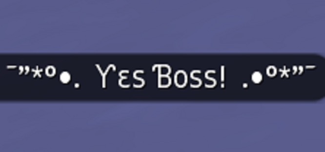 Yes Boss! - Gesture (with Sound)
