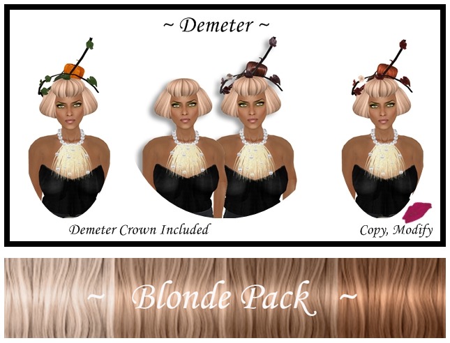 ~{frou-frou}~ Demeter/Blondes