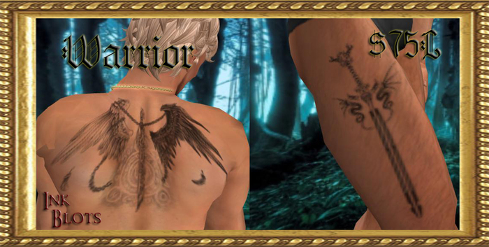 Ink Blots    Warrior Tattoo