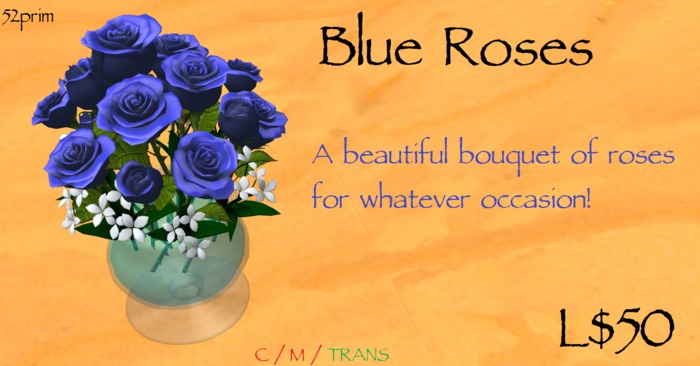 Blue Roses by Sami
