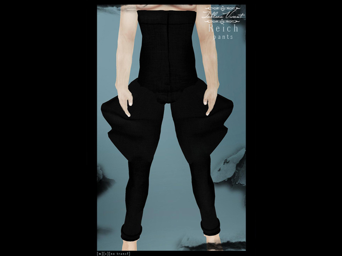 ~Tableau Vivant~ Costume design~ Reich pants