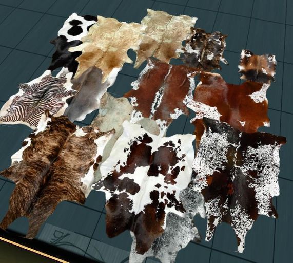 SCULPTED RUG FUR-FULL PERM