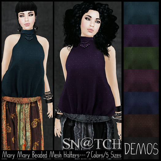 :::Sn@tch Mesh Mary Halter (DEMOS):::