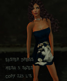 Mesh Dress Skeleton Rabbit Mkt St