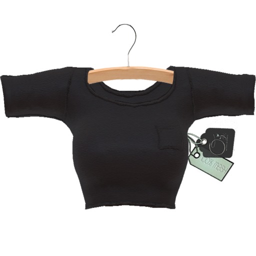 {.:OZI:.} CREW NECK top COAL