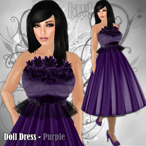 [AV] Doll Dress - PURPLE