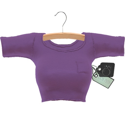{.:OZI:.} CREW NECK top VIO