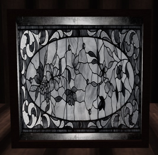Floral Stained Glass Divider/Window 20