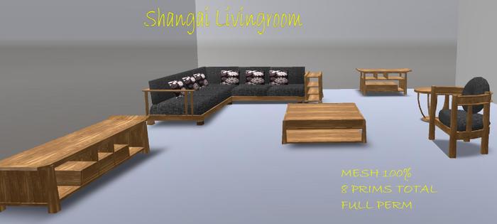 ASIAN STYLE LIVING ROOM MESH FULL PERM