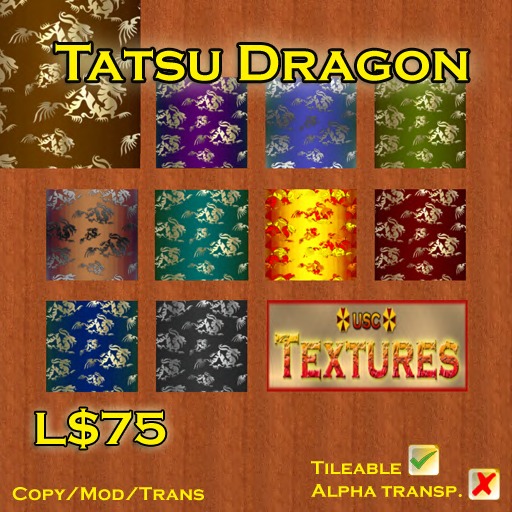 USC Textures - Tatsu Dragon 