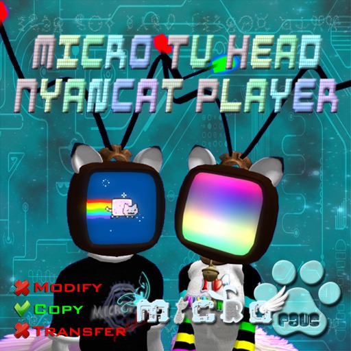 Micro TV Head (Nyancat Player)