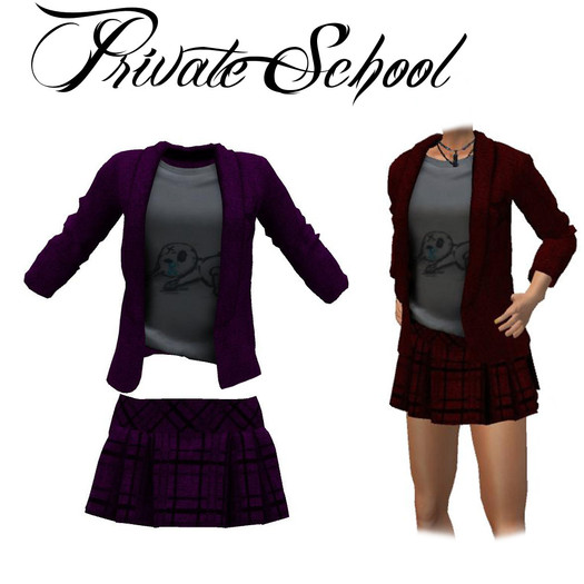 Privateschool purple