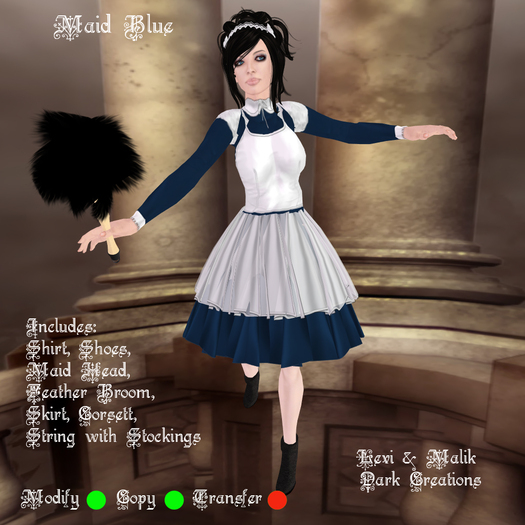 Maid Blue