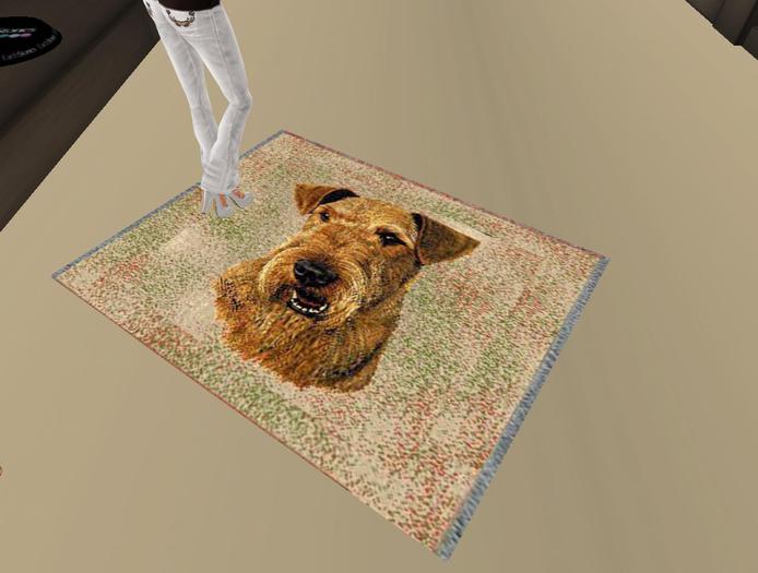 Terrier carpet by Mammu 