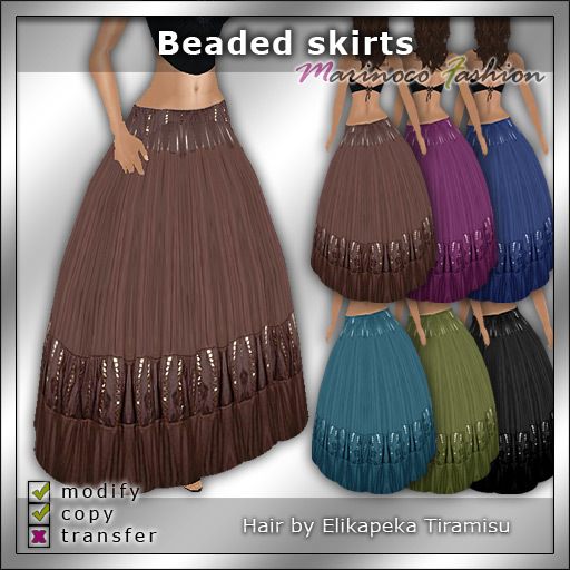 MF Bottom005 (Beaded skirts)