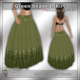 MF Bottom005e (Green beaded skirt)