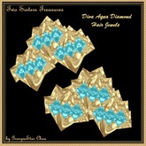 TST Diva Diamond Aqua Hair Jewels