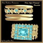 TST Diva Diamond Aqua Bracelets