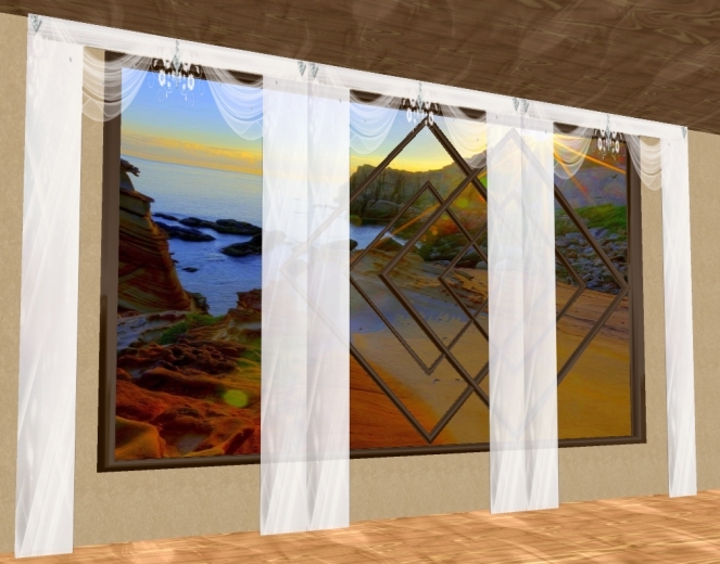 Texture wedding curtains 1