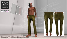 Miamai_Cigarette'710 Jeans_Jonquil Ripped