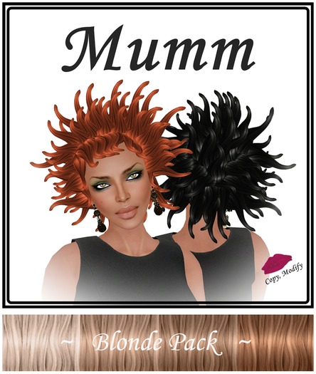 ~{frou-frou}~ Mumm/Blondes