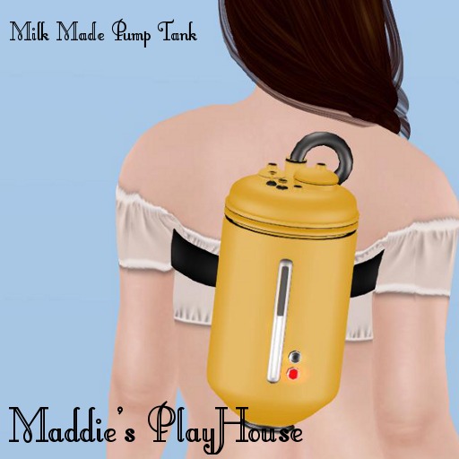 (MPH) Yellow Milk Made Pump Tank