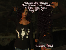 Michonne and Walkers