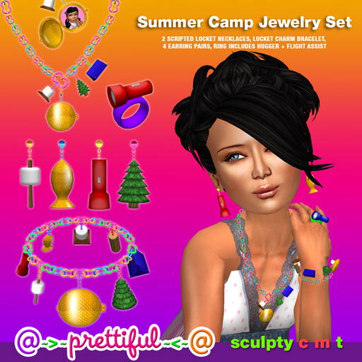 @~>~ PrettiFuL ~<~@ Jewelry Set [ Summer Camp ]
