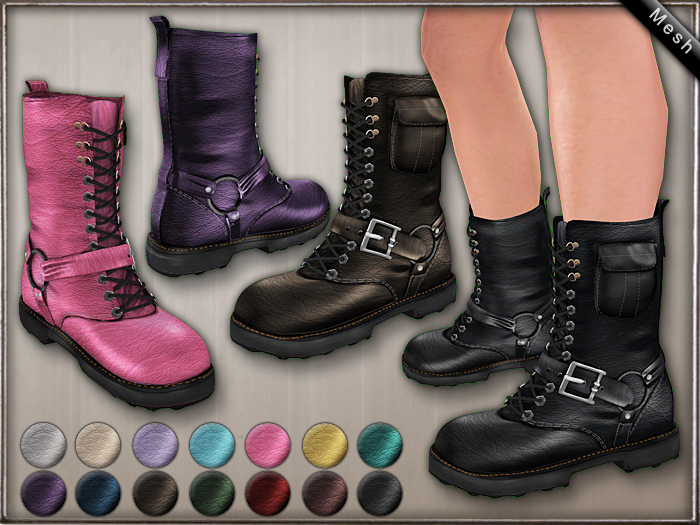 DN Mesh: Rambo - Unisex Boots w HUD
