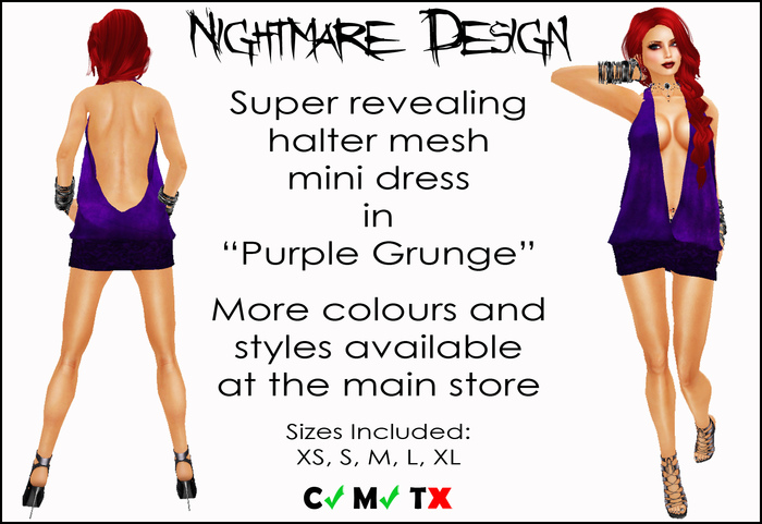 strapless open back dress Doreale Ribbed Dress (Deep Purple) – DoubleWoot
