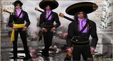 1100 Zed Sensations*.Julio Flamenco men outfit lilac