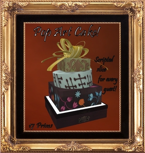 Pop Art Cake Boxed