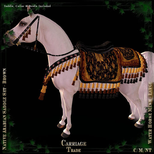 @CT@ Native Arabian Tack Set WHM-L Brown