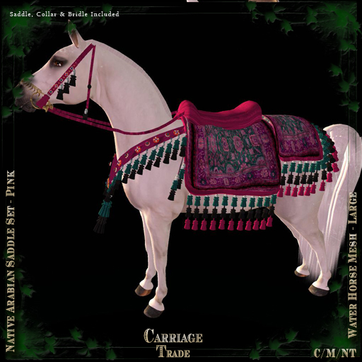 @CT@ Native Arabian Tack Set WHM-L Sage