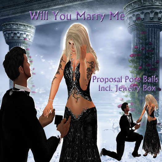 Wedding Poses & Animations Pack  Marry Me ,Proposal Animation
