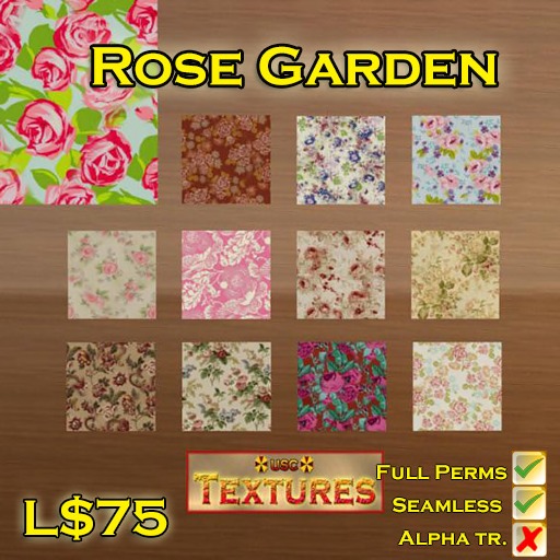 USC Textures - Rose Garden 