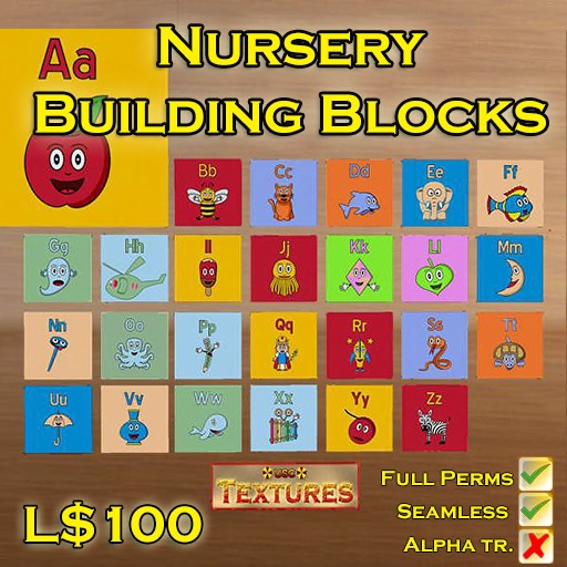 USC Textures - Nursery Building Blocks 