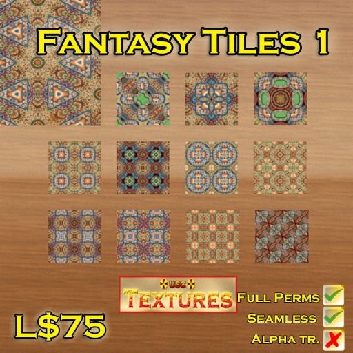 USC Textures - Fantasy Tiles 1 
