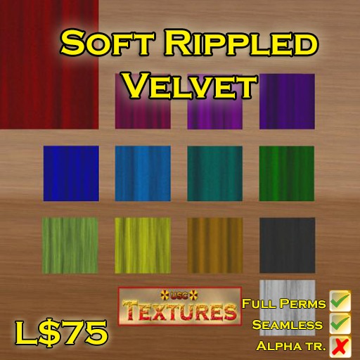 USC Textures - Soft Rippled Velvet 