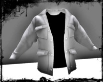 Men's jacket white.....Raw V!natge