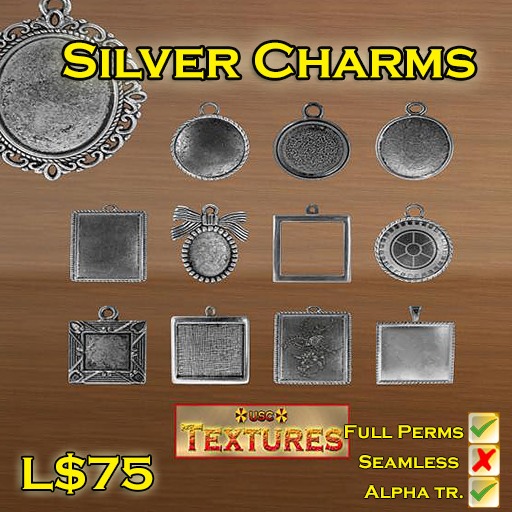 USC Textures - Silver Charms