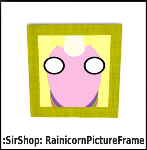 :SirShop: RainicornPictureFrame