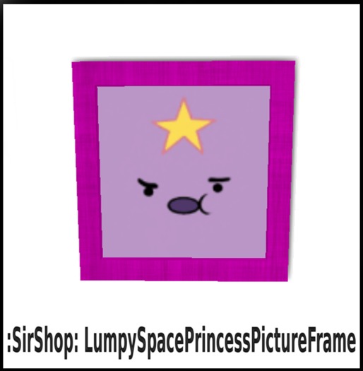 :SirShop: LumpySpacePrincessPictureFrame