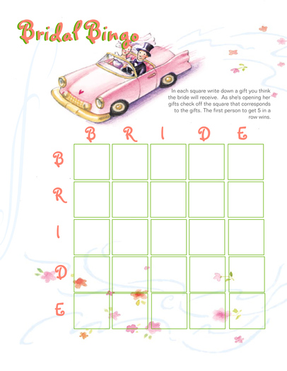 Bridal Shower Game