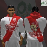 PERU - "VAMOS PERU CARAJO" hoodie  (MESH) boxed