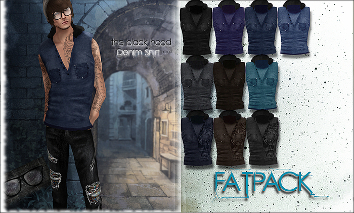 bleak .The Black Hood.Denim-Fatpack