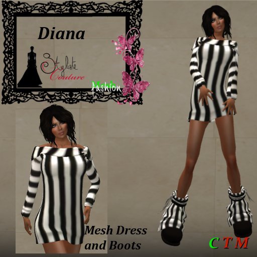 Diana B/W Line