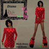 Diana Damier Red