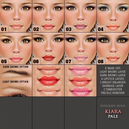 [DEMO] *REDGRAVE* Pale Skin Freckle -Kiara-