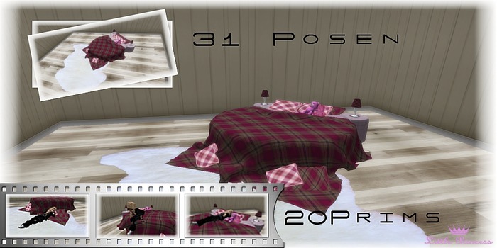 Little Princess Round Bed (Lila)